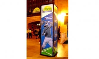Ultraflex SuperSmooth PET Greyback for Retractable Banner Stand - 13mil, Matte