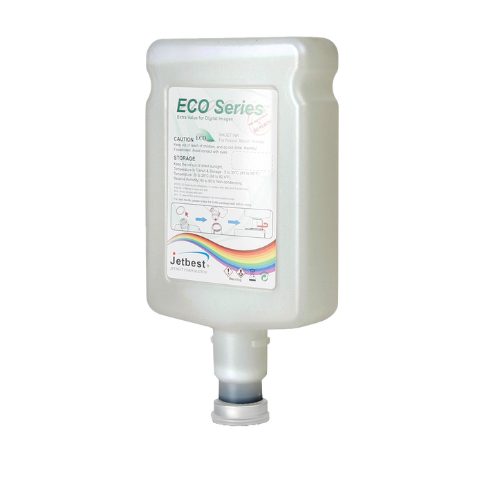 Jetbest Eco-Solvent Cleaning Solution for Roland, Mutoh, and Mimaki Printers, 500ml