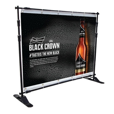 Telescopic Step and Repeat Banner Stand, 8' x 8'