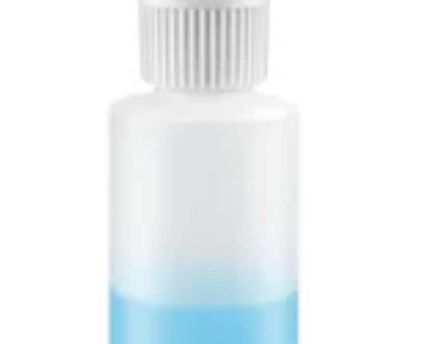 Generic Flip Top Cap Wash Bottle for Cleaning Solution, 118ml