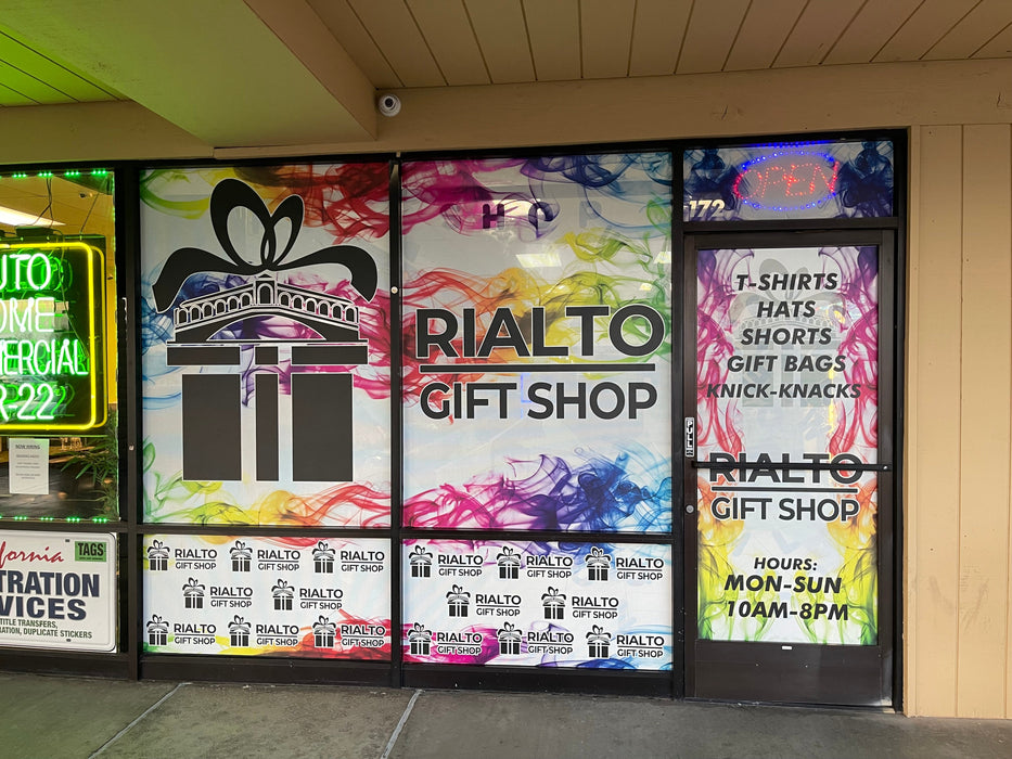 Macan Regular Perforated Window Film, 7mil, 1 Year