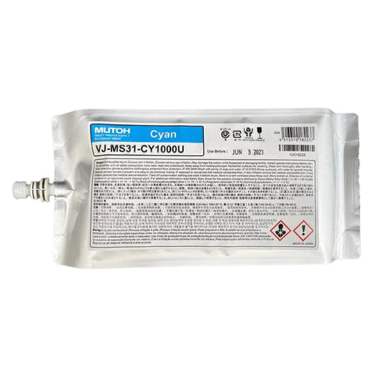 Tinta ecosolvente OEM Mutoh MS31, 1000 ml