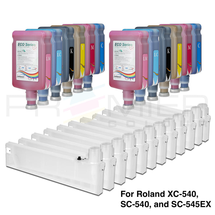 ** Jetbest Pro Bulk Ink System for ALL Roland Eco Solvent Printer Model