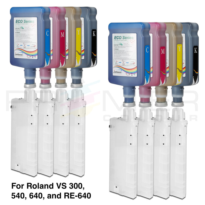 ** Jetbest Pro Bulk Ink System for ALL Roland Eco Solvent Printer Model