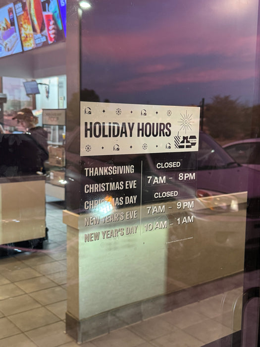 Printing Service - Macan 78000 Premium Clear Vinyl for Window, 4mil, 5 Years, Gloss