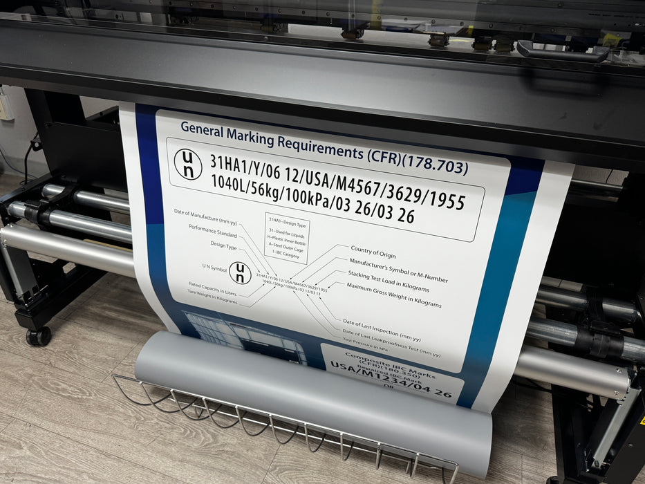 Macan Roll-Up Banner Film, 11mil, Matte, for Retractable Banner Stands