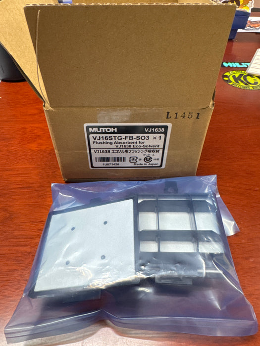 Almohadilla de saliva OEM para Mutoh 1638, 2638 (VJ16STG-FB-SO3)(Cantidad 3) 