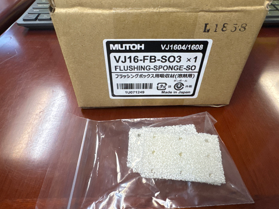 OEM Spit Pad for Mutoh VJ-628/628X, VJ-1204, VJ-1304, VJ-1604/1604, VJ-1614, VJ-1624/1624X, VJ-1628X (3 pcs) - VJ16-FB-S03