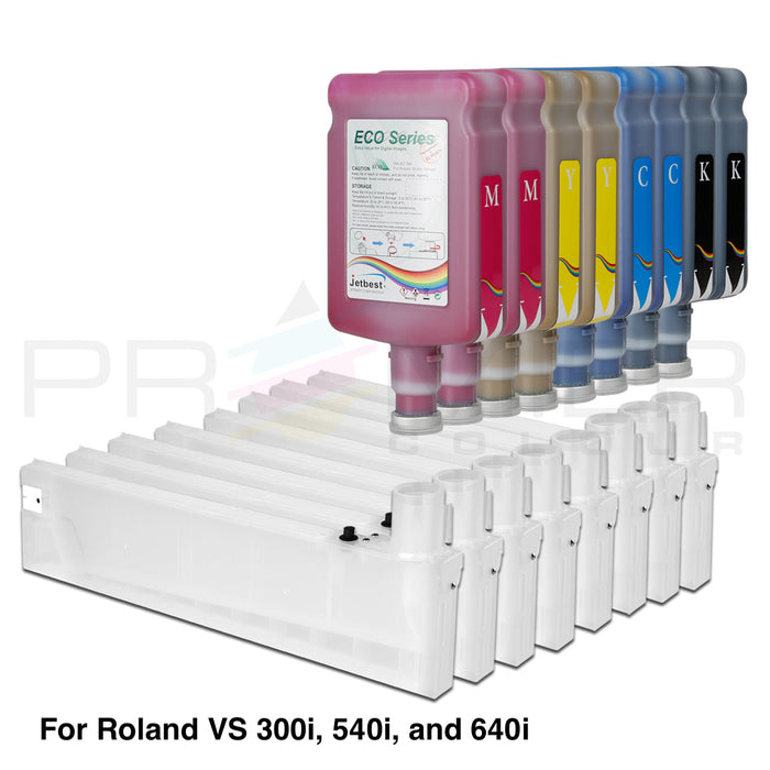 Jetbest Pro Bulk Ink System for Roland RF-640