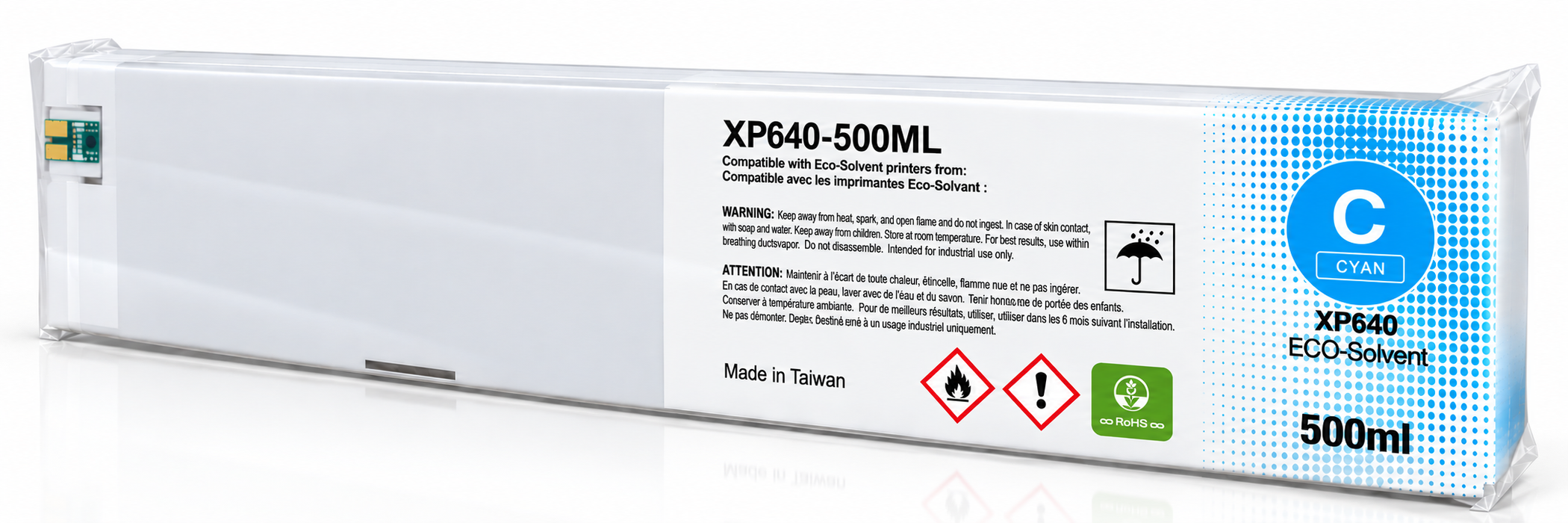Jetbest TH Eco-Solvent Ink for Roland TrueVis XP-640, 500ml