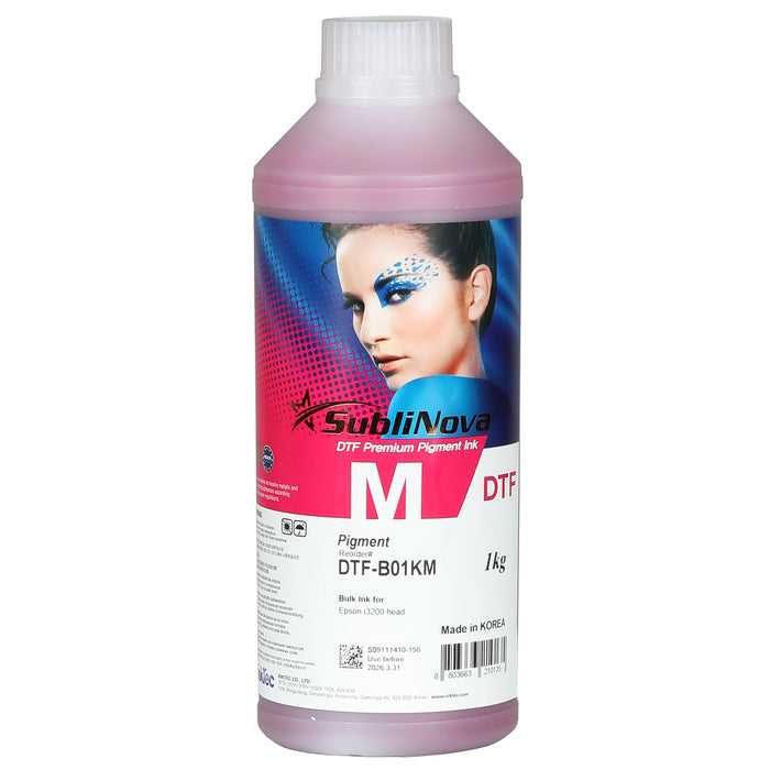 InkTec Premium DTF Ink for Epson i3200, XP600 Printhead, 1000ml