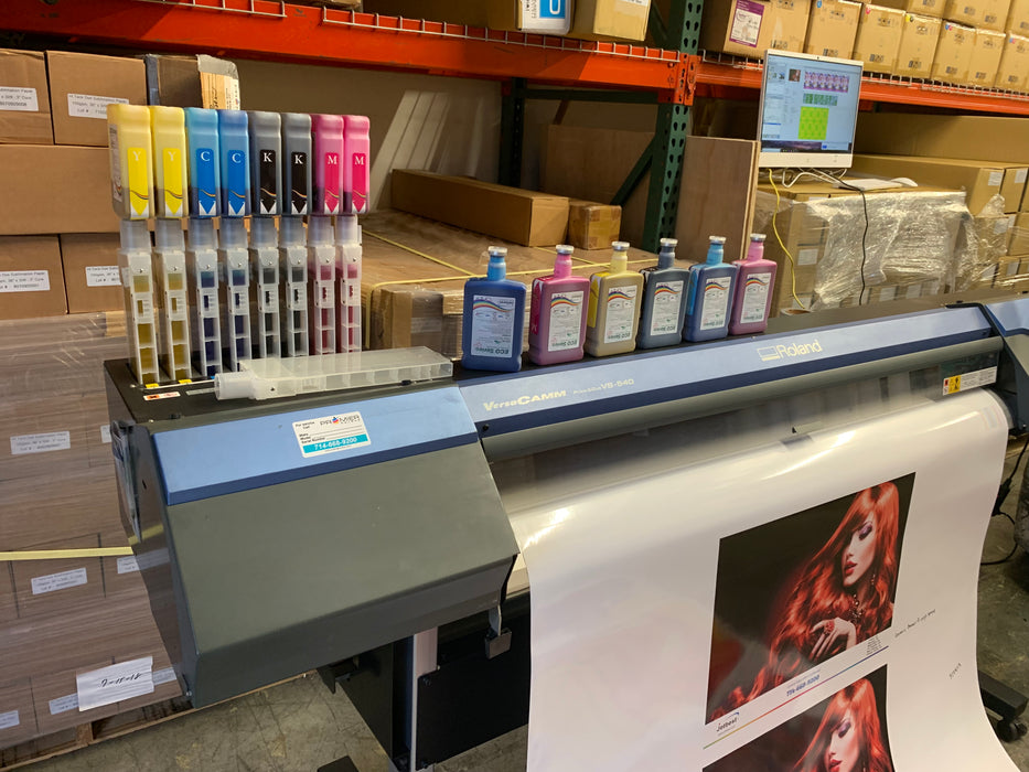 NEW JETBEST PRO BULK INK SYSTEM FOR ROLAND VS-300, VS-540, VS-640