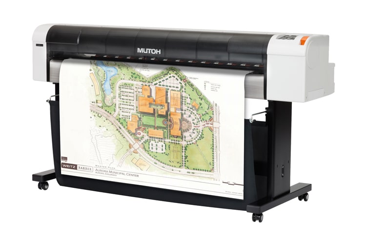 Impresora de sublimación de tinta Mutoh RJ-900X de 44" 