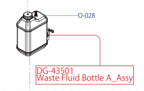 OEM Waste Ink Tank for MUTOH Printers (#DG-43501) — Premier Colour