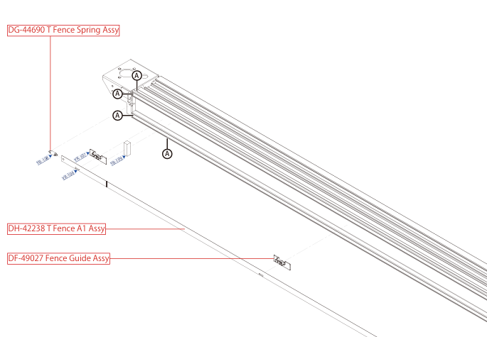 OEM T-Fence for Mutoh C641SR-Pro - DH-42238
