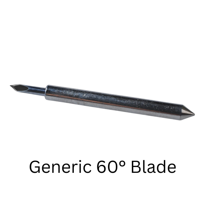 Generic 45°/60° Cemented Contour Cut Blade for Roland Printers, 5 Pack