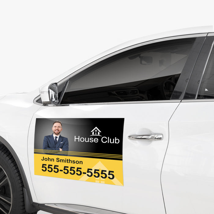 Custom Matte Car Magnets Direct UV Printing Waterproof High Quality