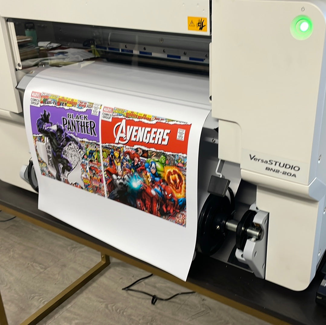 Drytac Choice 3 Air-Release Vinyl, Matte, 6 mil. Permanet Adhesive wit ...