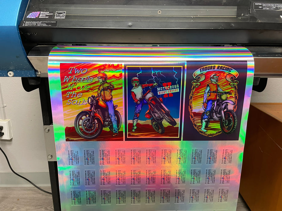 Macan Holographic Vinyl, 4mil, 50" x 150'