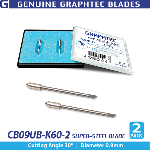 OEM Graphtec 0.9mm Supersteel 30° Hoja (N.º de pieza CB09UB-K60-2)