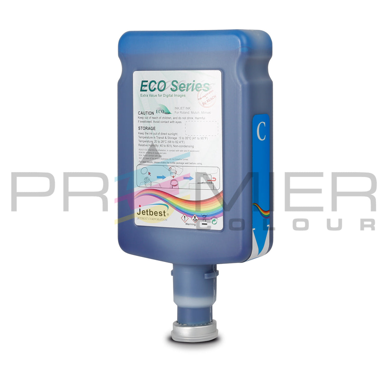 Jetbest Eco-Solvent Ink Bottle, 500ml - Roland, Mutoh, Mimaki — Premier ...
