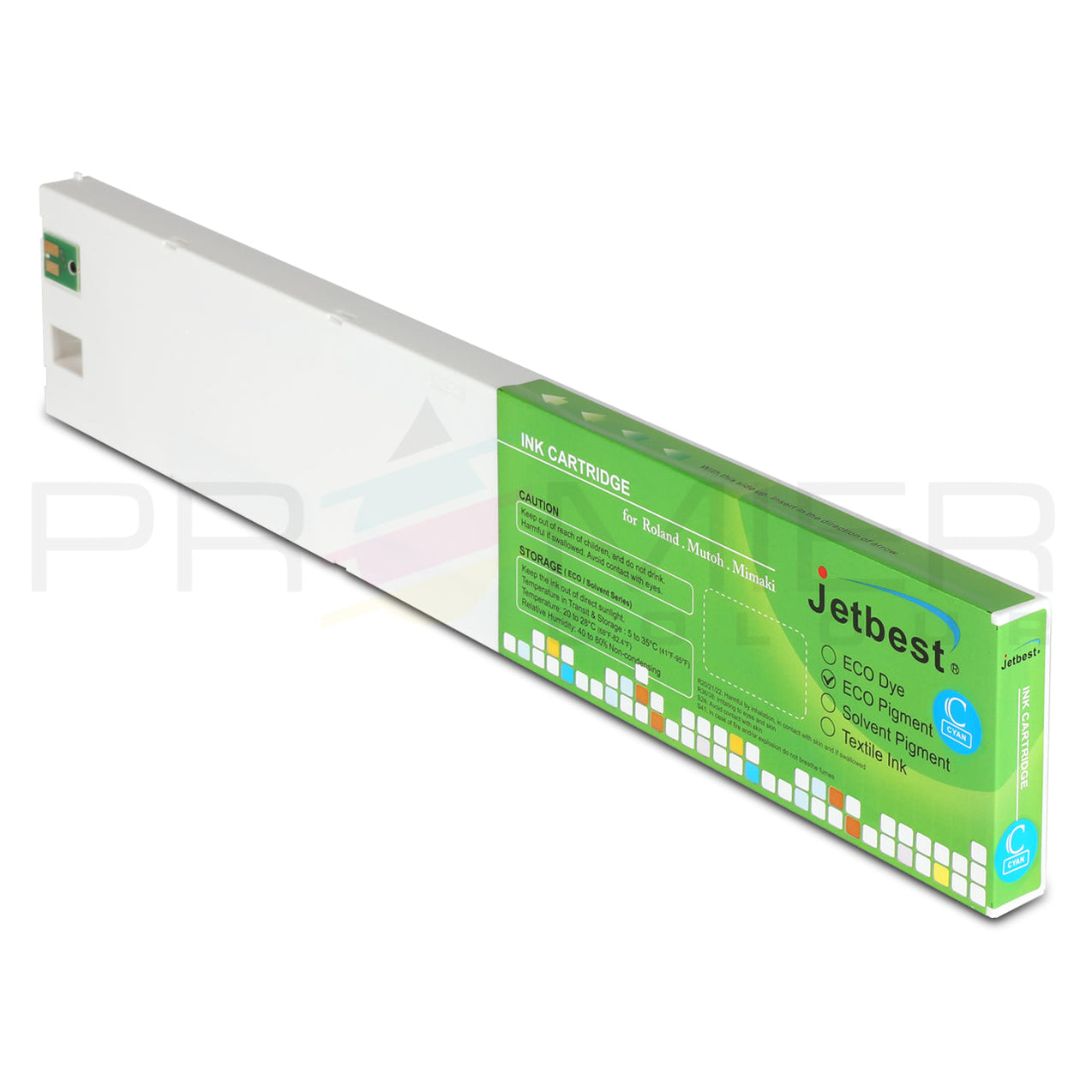 Jetbest Eco-Solvent Ink Cartridge, 440ml - Roland, Mutoh, Mimaki ...