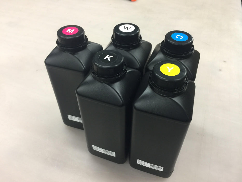 Tinta Jetbest UV-LED para cabezales de impresión Epson DX4, DX5 y DX6, 1000 ml