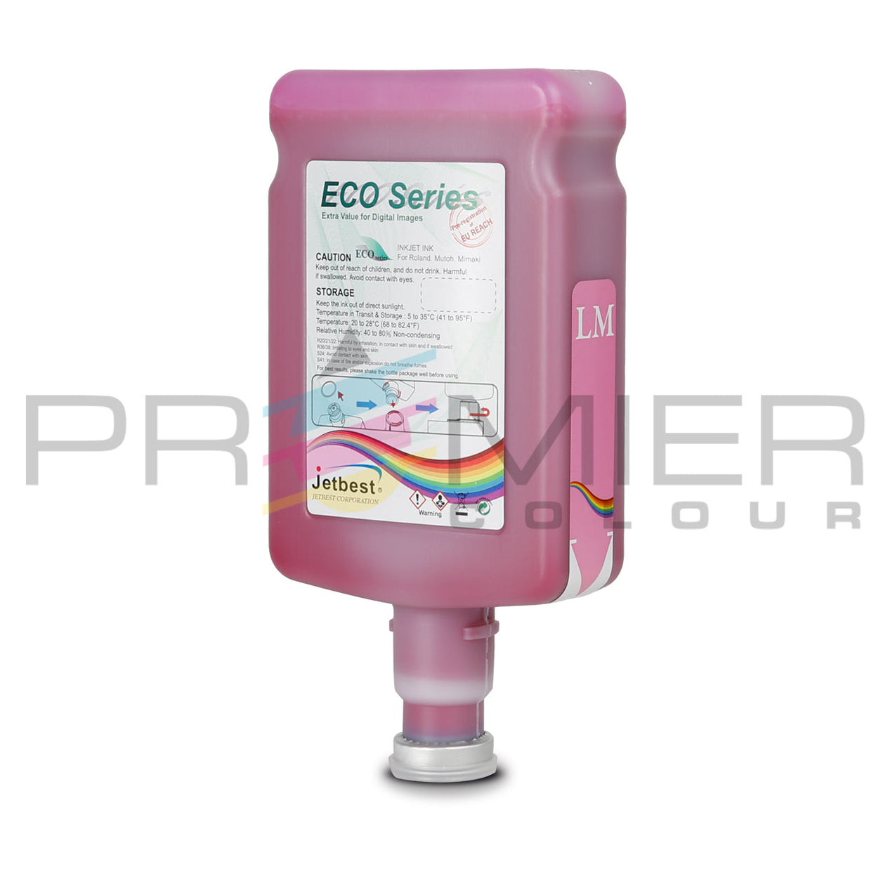 Jetbest Eco-Solvent Ink Bottle, 500ml - Roland, Mutoh, Mimaki — Premier ...