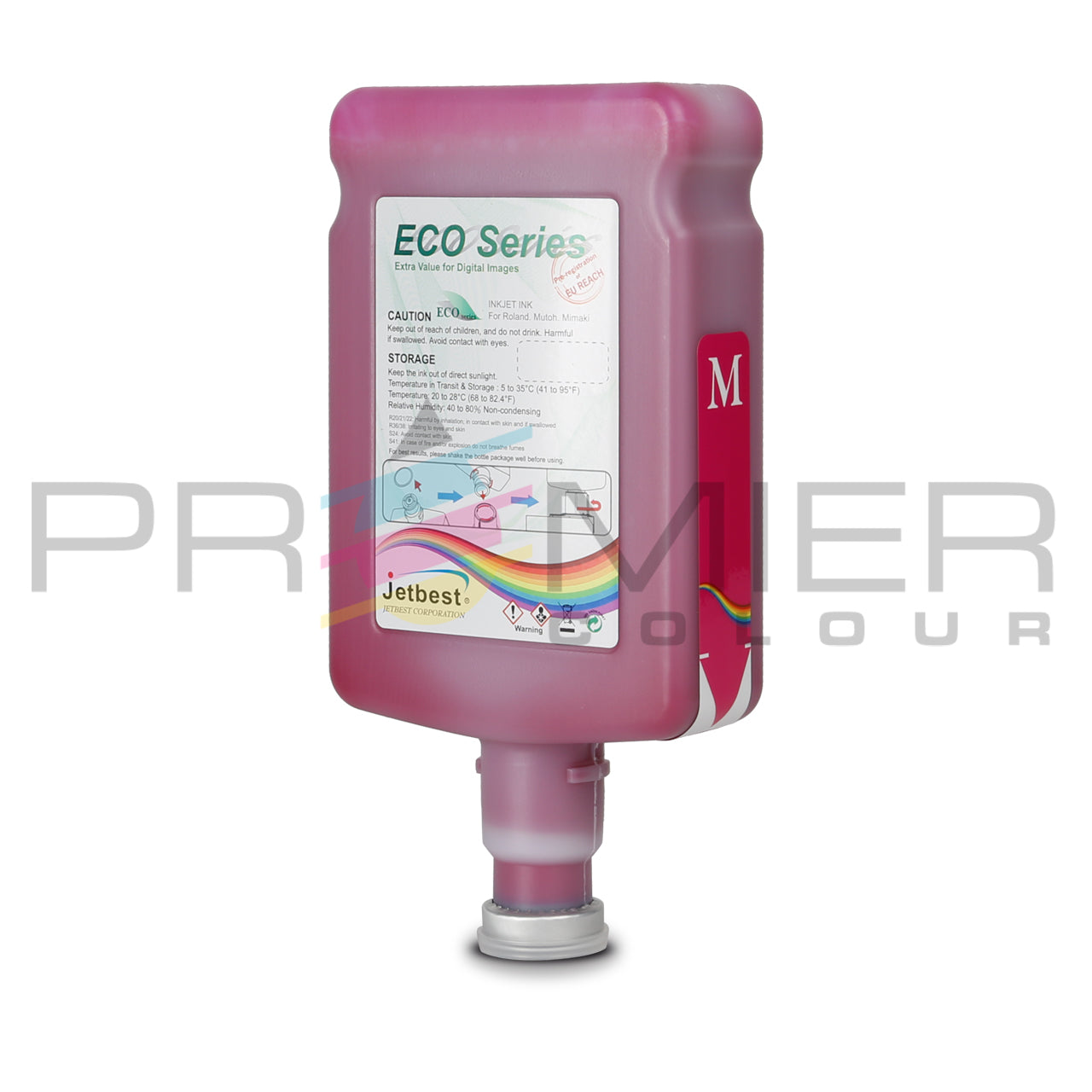Botellas de tinta Jetbest de 500 ml para impresoras Roland, Mutoh y Mimaki