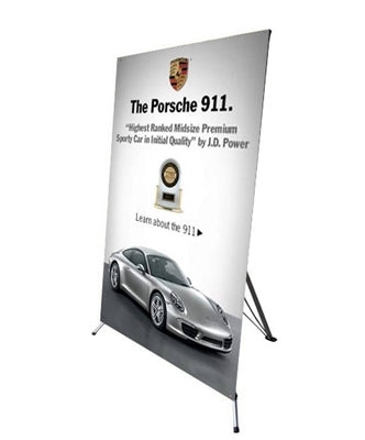 Large X Banner Stand, 48" x 78"