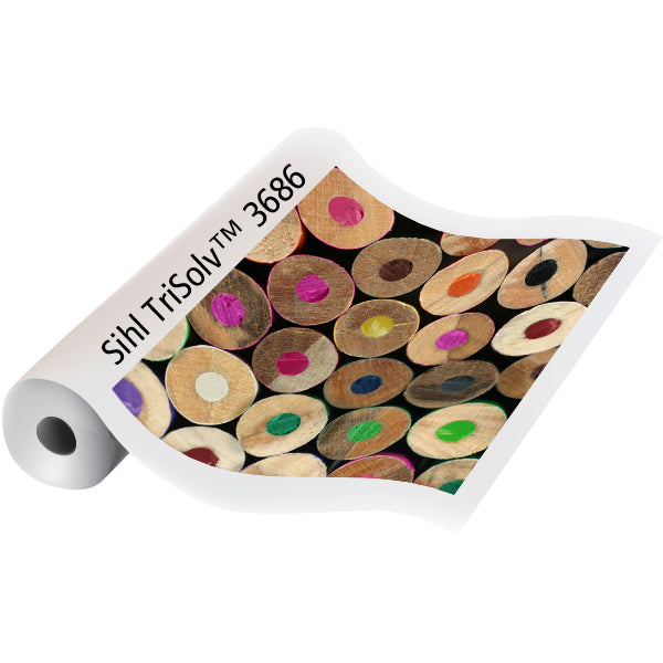 Sihl 3686 TriSolv™ PrimeArt Poster Paper, Semi-Gloss, 8mil — Premier Colour