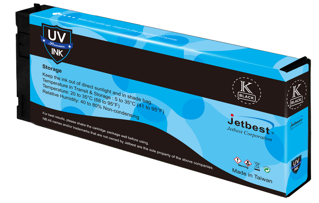 Tinta Jetbest ECO UV-LED para impresoras Roland VersaUV, 220ml 