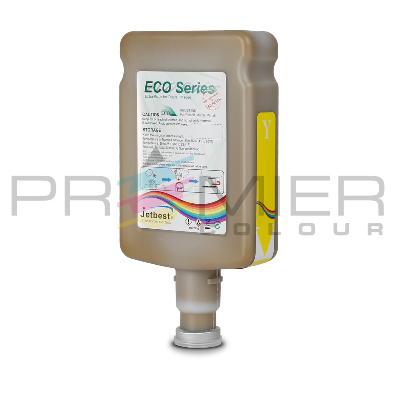 Jetbest Eco-Solvent Ink Bottle, 500ml - Roland, Mutoh, Mimaki — Premier ...