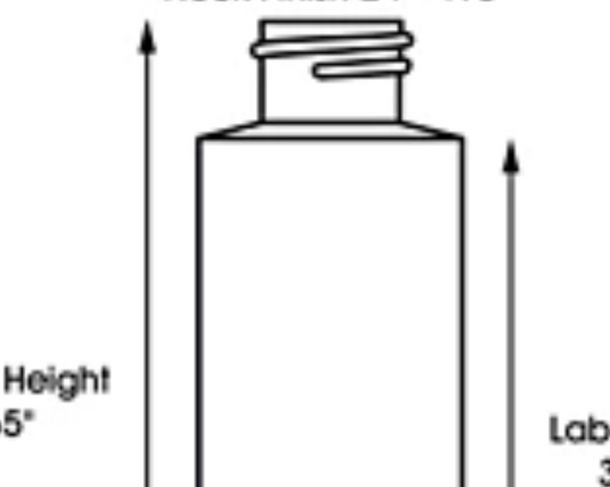 Botella de lavado genérica con tapa abatible para solución de limpieza, 118 ml
