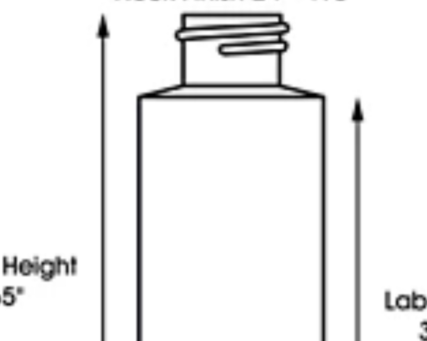 Generic Flip Top Cap Wash Bottle for Cleaning Solution, 118ml