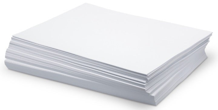 Dye sublimation paper, 8.5 x 14 sheets