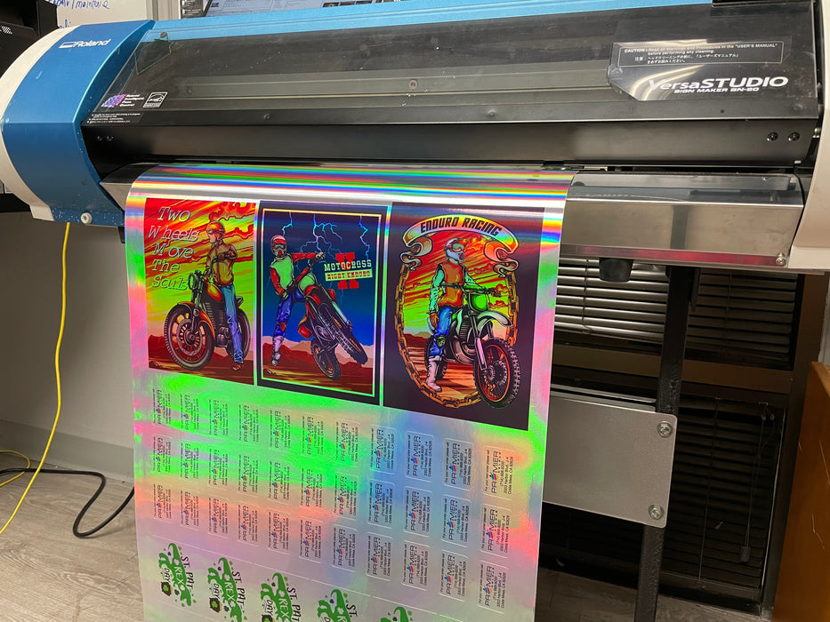 Macan Holographic Air-Release Vinyl, 4mil, 20"x100'
