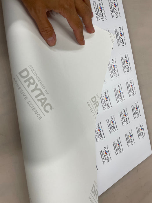 Drytac Polar Choice White Vinyl, Gloss/Matte, 3.2mil