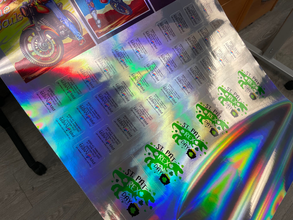 Macan Holographic Air Release Vinyl, 4 mil
