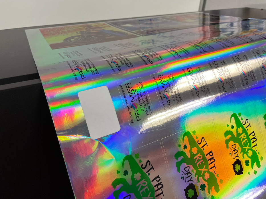 Vinilo holográfico de liberación de aire Macan, 4 mil