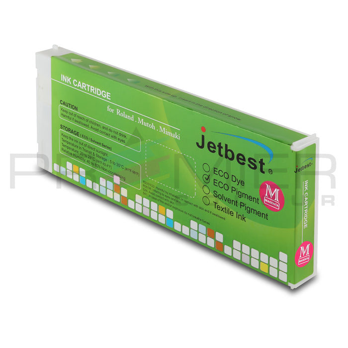 Tinta Jetbest Ultra Eco-Solvente para impresoras Mutoh, 220ml
